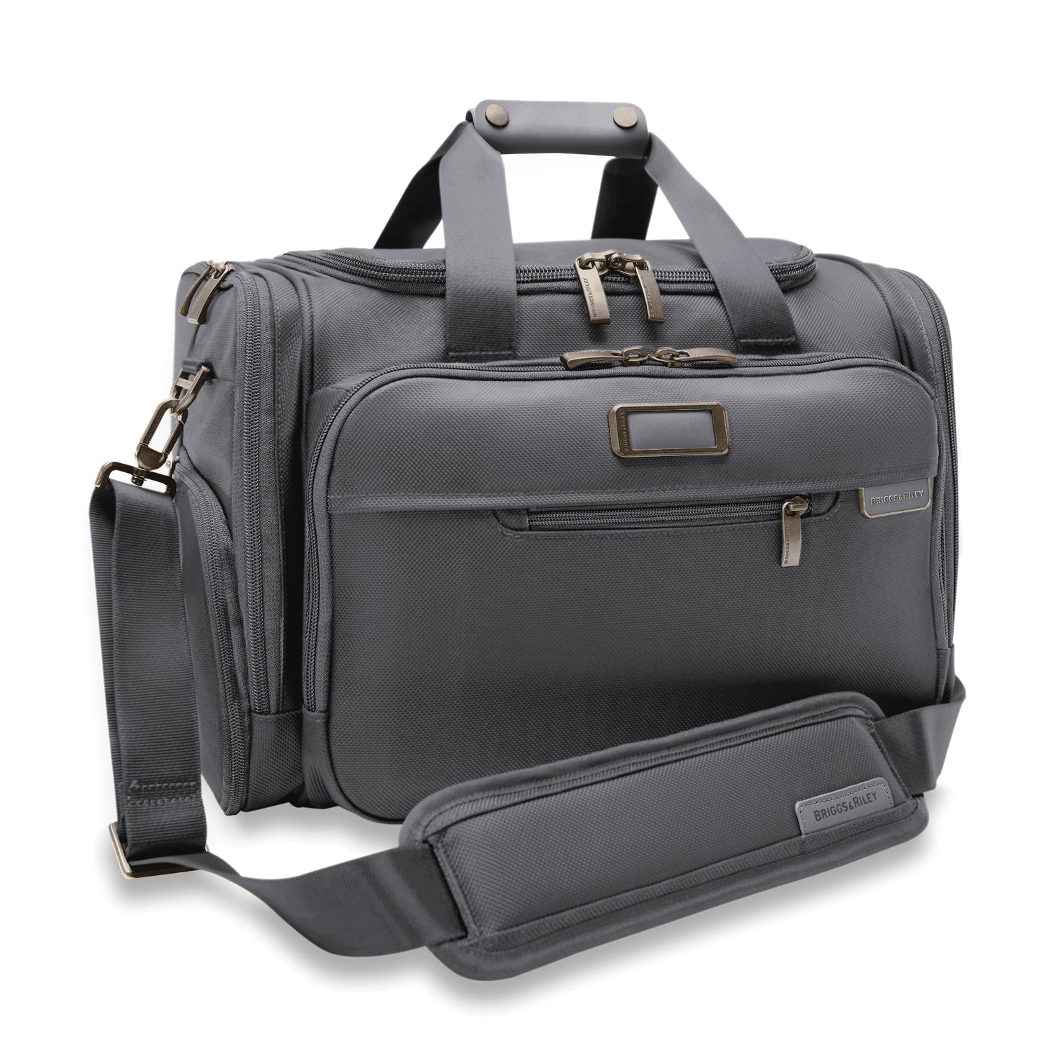 Briggs and Riley Underseat Duffle, #color_steel-gray