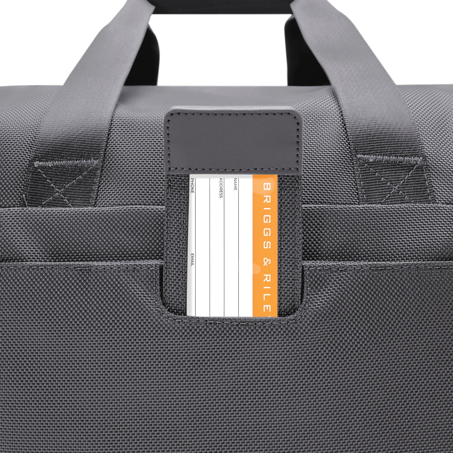 Briggs and Riley Underseat Duffle, #color_steel-gray