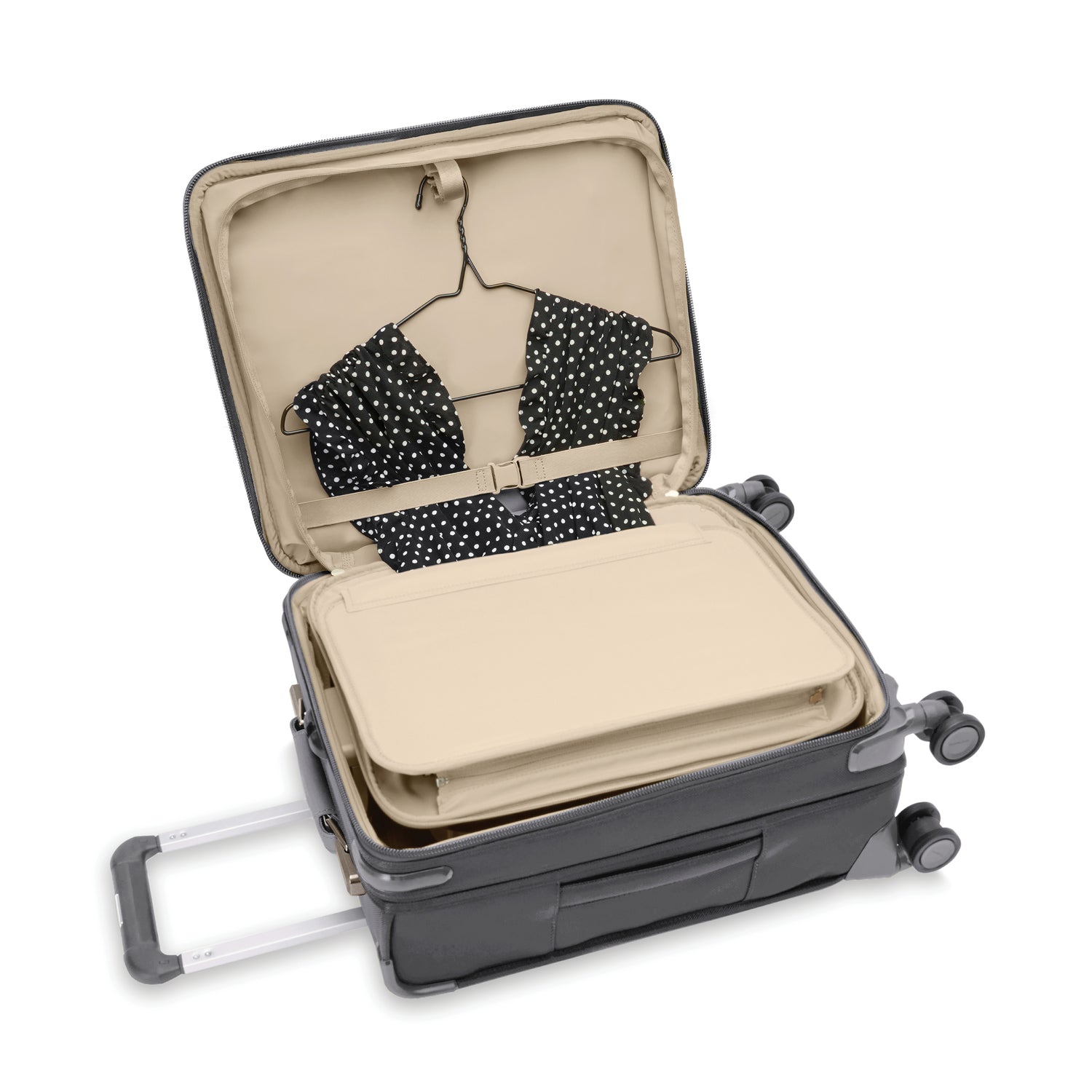 Briggs and Riley Global Carry-On Spinner  #color_steel-gray