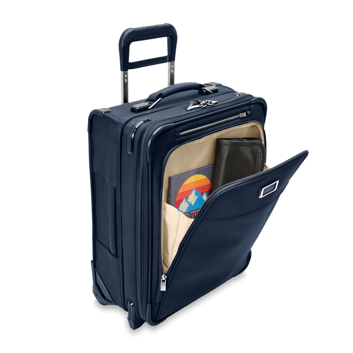 Briggs and Riley Global 2-Wheel Carry-On Navy #color_navy