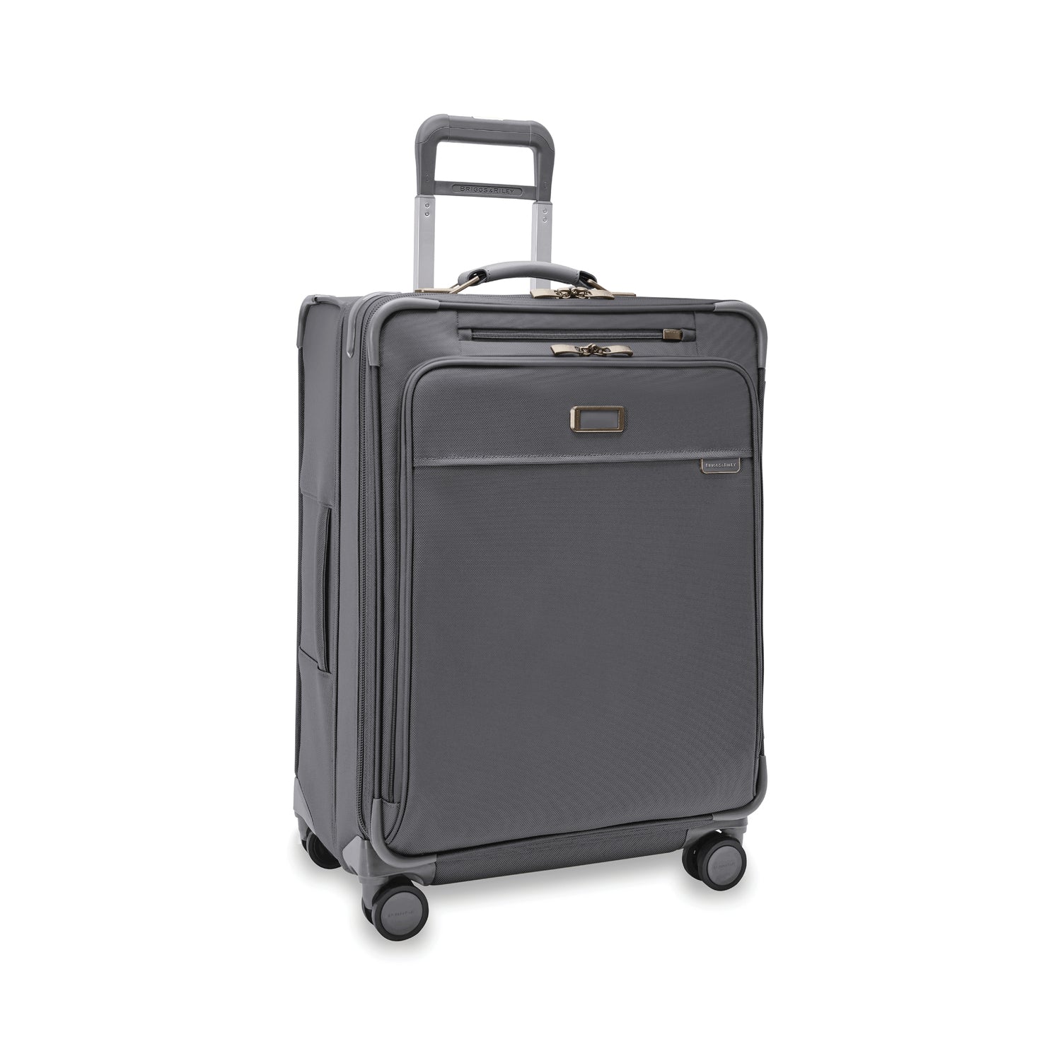 Briggs and Riley Medium Expandable Spinner #color_steel-gray