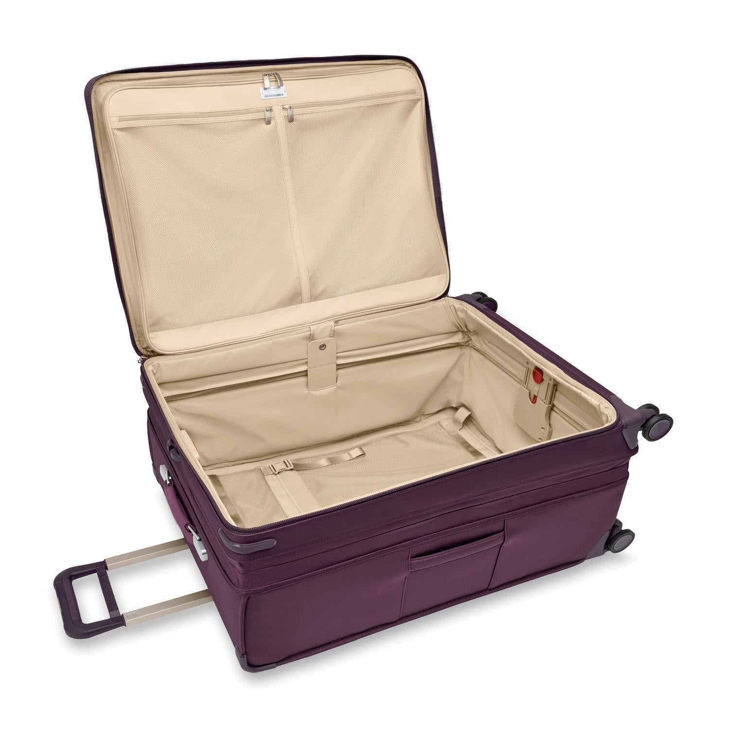 Baseline Extra Large Expandable Spinner Plum Open #color_plum