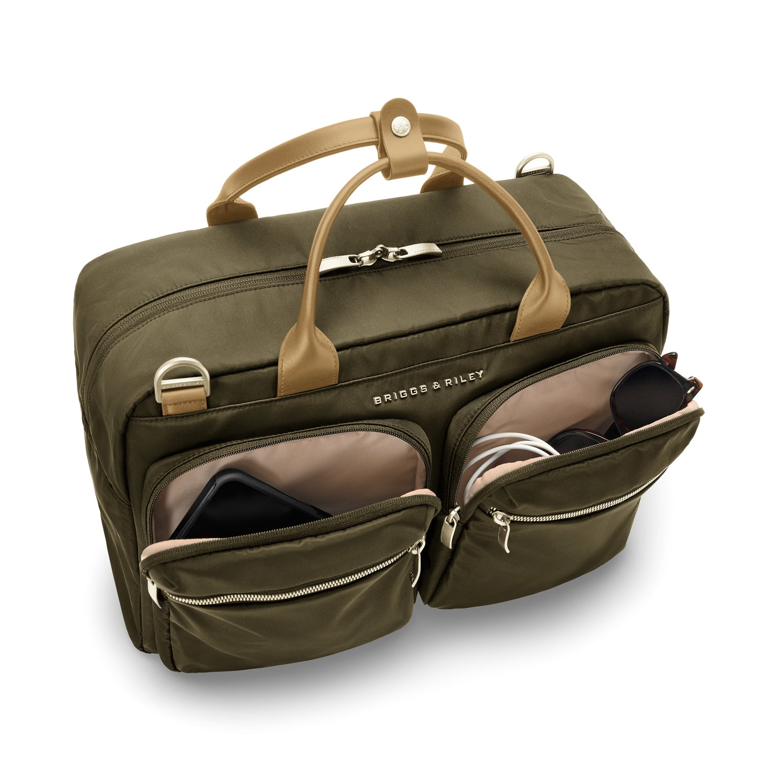 Multi-Pocket Cabin Bag #color_olive